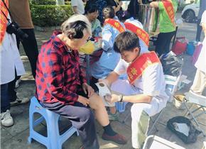 系列志愿进社区，多样服务“贴”人心